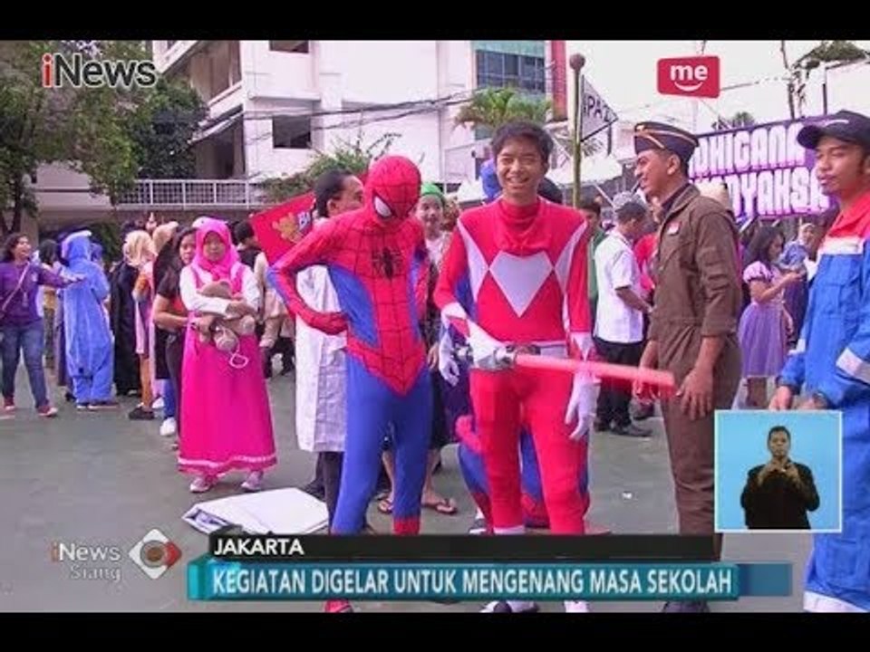 Unik!! SMA Labschool Menggunakan Berbagai Kostum untuk Mengenang Masa Sekolah - iNews Siang 28/01