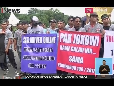 Dianggap Merugikan, Para Sopir Taksi Online Minta Permenhub Dicabut - iNews Siang 29/01
