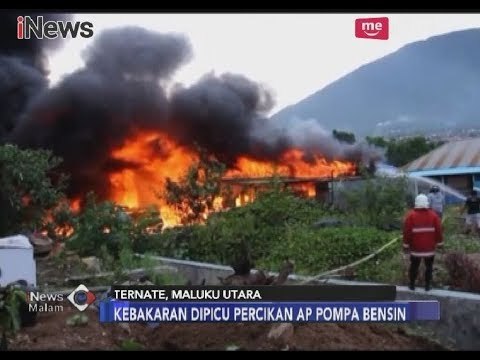 Kebakaran Hebat di Pangkalan BBM, 2 Rumah dan 2 Kapal Hangus Terbakar - iNews Malam 26/01