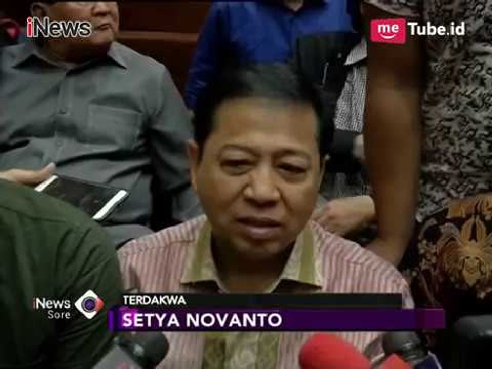 Setya Novanto Kaget Nama SBY Disebut dalam Sidang Korupsi e-KTP - iNews Sore 29/01