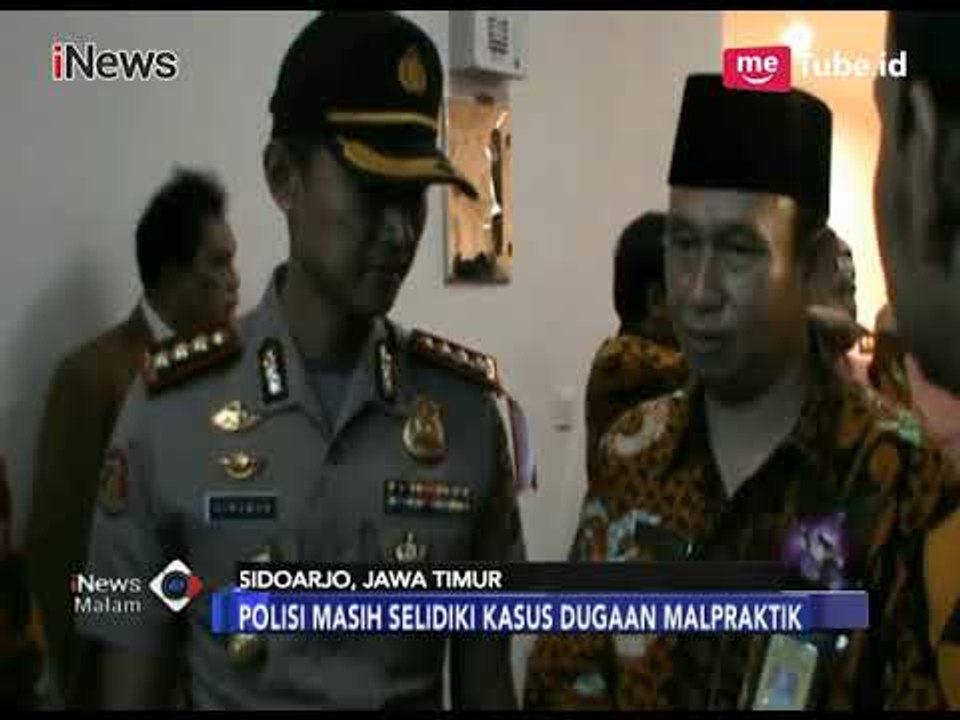 Pasca Viral di Medsos, Polisi Selidiki Dugaan Malpraktik di RS Khadijah - iNews Malam 29/01