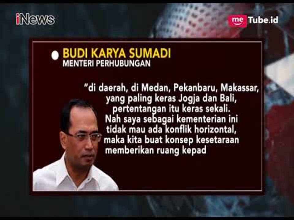 Kisruh Peraturan Taksi Online, Berikut Peryataan Sejumlah Penjabat Terkait - Special Report 30/01