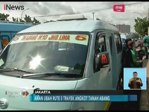 Polemik Jalan Jatibaru, Dishub DKI dan Organda Akan Membuat Rute Baru? iNews Siang 31/01