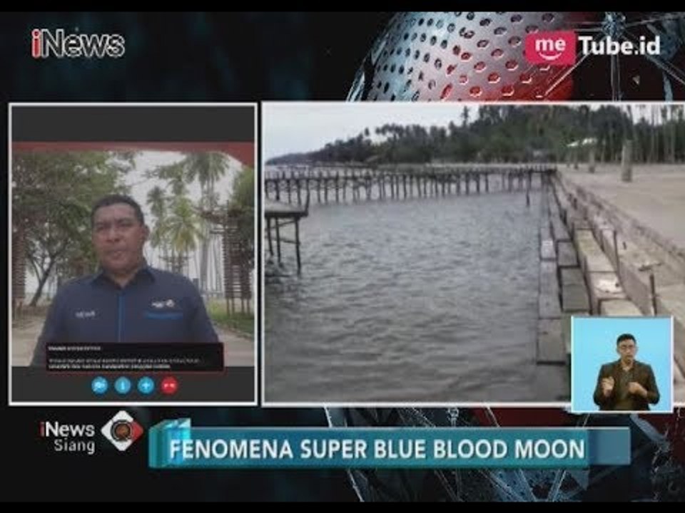 Jelang Gerhana Bulan, Air Laut di Raja Ampat Mulai Pasang - iNews Siang 31/01