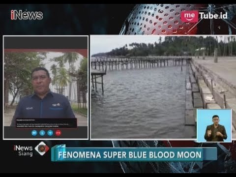 Jelang Gerhana Bulan, Air Laut di Raja Ampat Mulai Pasang - iNews Siang 31/01