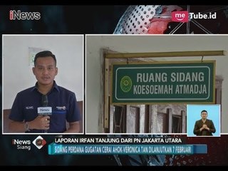 Sidang Perdana Perceraian, Veronica Tan Tidak Hadir di Persidangan - iNews Siang 31/01