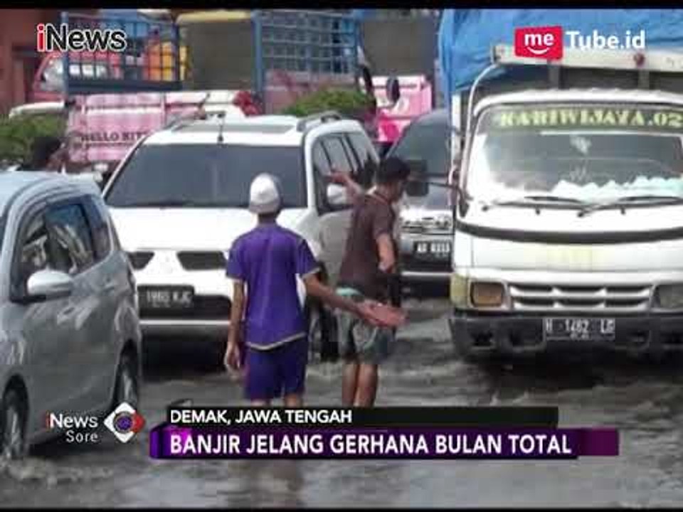 Demak Tergenang Banjir Rob Akibat Fenomena Super Blue Blood Moon - iNews Sore 31/01