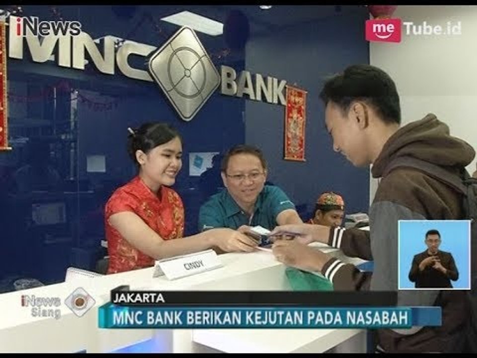 Spesial Imlek, MNC Bank Bagi-bagi Angpao Cashback Kepada Nasabah - iNews Siang 01/02