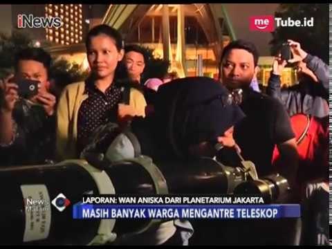 Demi Lihat Fenomena Gerhana Bulan, Warga Rela Mengantre Teleskop di Planetarium - iNews Malam 31/01