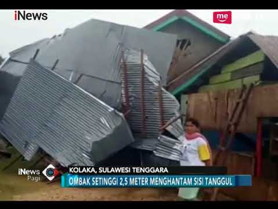 Cuaca Ekstrem, Ombak 2,5 Meter dan Angin Kencang Landa Perairan Kolaka - iNews Pagi 04/02
