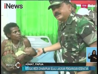 Скачать видео: Panglima TNI Hadi Tjahjanto Pantau Langsung Korban Campak & Gizi Buruk di Papua - iNews Siang 02/02