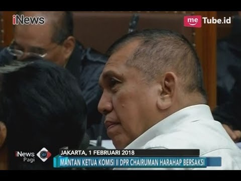 Chairuman Harahap Membantah Menerima Dana e-KTP Sebesar Rp 20 Miliar - iNews Pagi 05/02