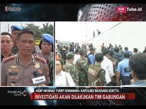 Polisi Gelar Olah TKP di Lokasi Longsor Underpass Bandara Soetta - Breaking News 06/02
