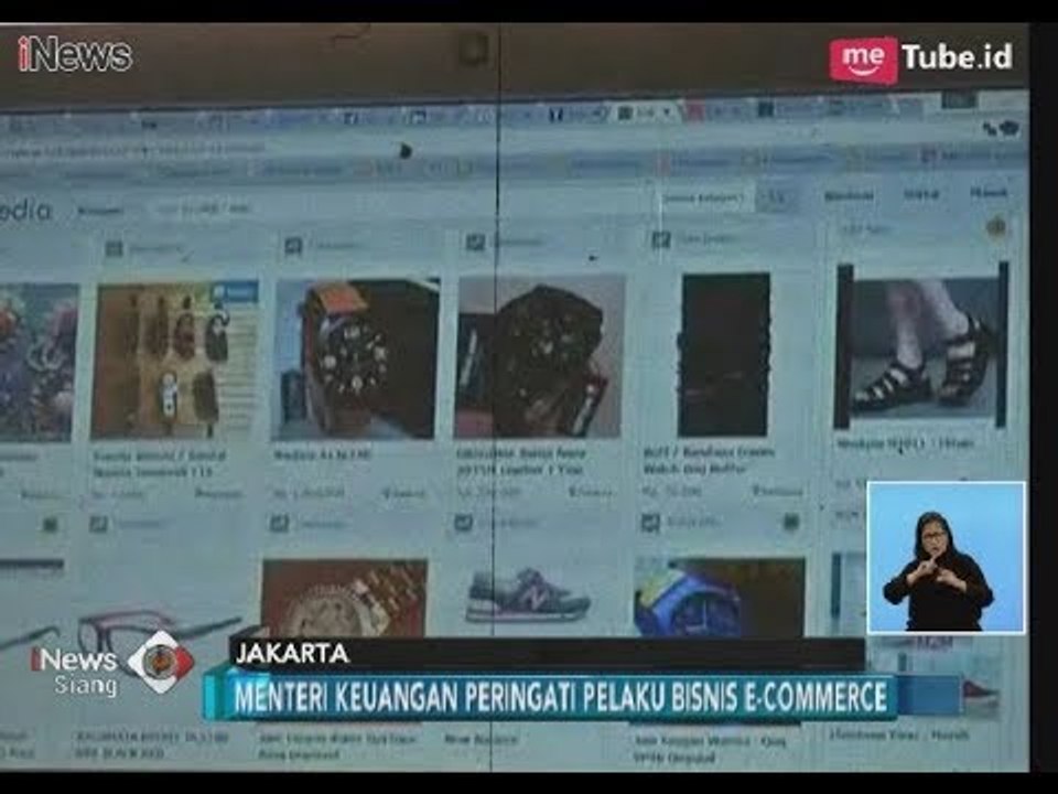 Menkeu Peringati Pelaku Bisnis e-Commerce, Buat Regulasi Pajak - iNews Siang 06/02