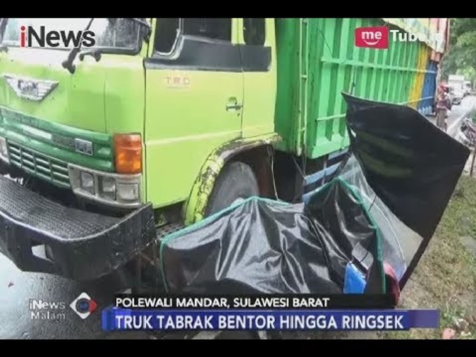 Tak Mampu Kendalikan Truk, Supir Tabrak Bentor Hingga Menewaskan 4 Orang - iNews Malam 06/02
