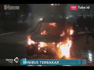 Diduga Adanya Korsleting Listrik Mesin, Minibus Terbakar di Depan Stasiun Buaran - iNews Pagi 07/02