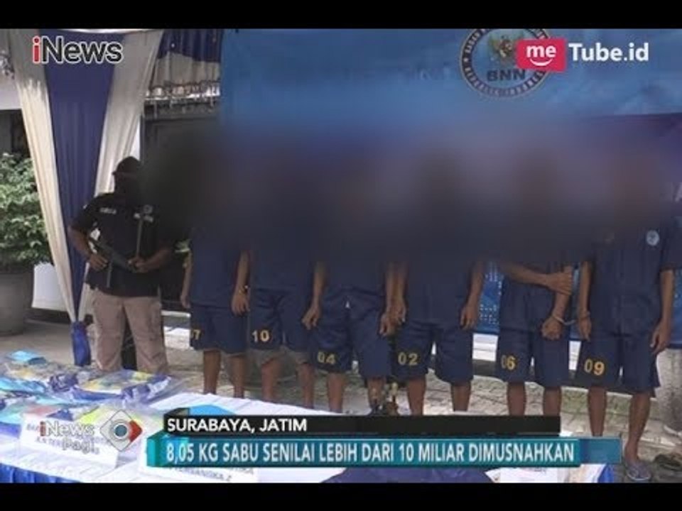 Melawan Saat Ditangkap, 3 Tersangka Kurir Sabu Ditembak Mati Oleh Petugas - iNews Pagi 08/02