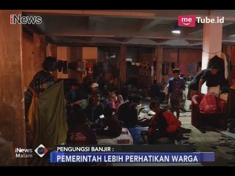 Penuh Material dan Berdebu, Posko Binawan Tak Layak untuk Pengungsi Banjir - iNews Malam 07/02