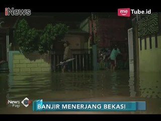Akibat Meluapnya Anak Sungai Cikarang, 200 Rumah Kab. Bekasi Terendam Banjir - iNews Pagi 07/02