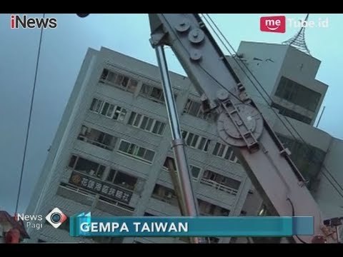 Korban Luka-luka Gempa Taiwan Mencapai 250 orang, Puluhan Lainnya Belum Ditemukan - iNews Pagi 08/02