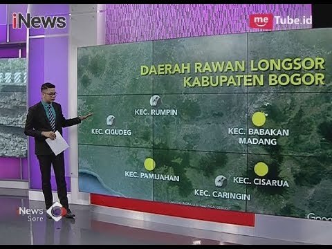 Waspada!! Inilah Wilayah Rawan Longsor di Kabupaten Bogor - iNews Sore 07/02