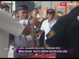 Berkas Buhari-Wahyu Ditolak, Pendukung Lempari Kantor KPUD Luwu Gunakan Batu - iNews Sore 08/02