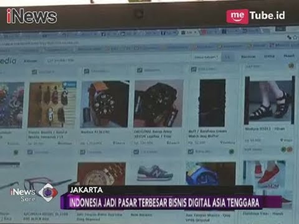 Waw!! Indonesia Menjadi Pasar Terbesar Bisnis Digital di Asia Tenggara - iNews Sore 07/02
