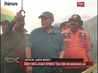 Tinjau Jalur Puncak, Demiz Minta Aparat Setempat Tak Beri Izin Bangunan Liar - Special Report 08/02