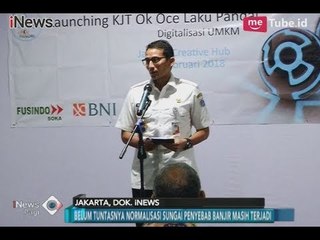 Berjanji Normalisasi Sungai Ibu Kota, Inilah Penjelasan Wagub Sandiaga Uno - iNews Pagi 09/02