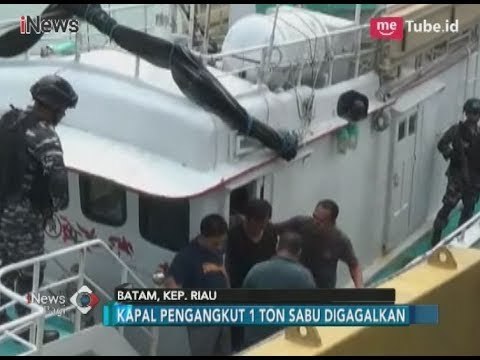 Kapal Pembawa Sabu 1 Ton Sunrise Glory Palsukan Dokumen - iNews Pagi 11/02