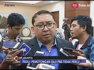 Komentar Fadli Zon Soal Gaji PNS Muslim Dipotong untuk Zakat - iNews Malam 10/02