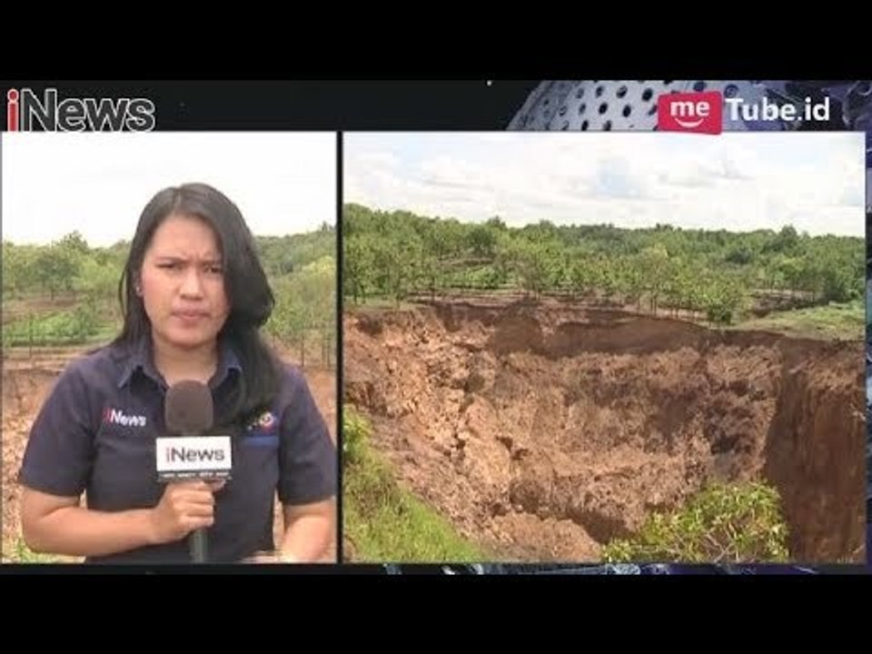 Sekitar 17 Lubang Tanah Ambles Ditemukan di Gunung Kidul, Yogyakarta - iNews Sore 10/02