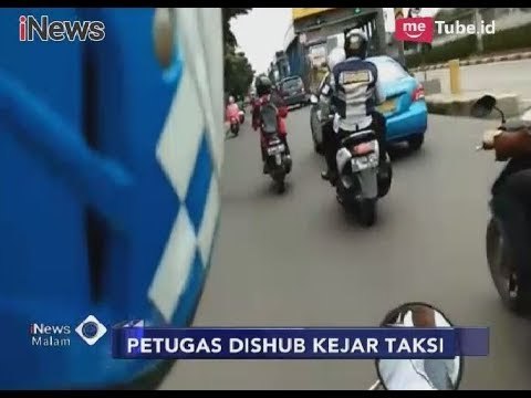 Razia Parkir, Dishub Terlibat Aksi Kejar-Kejaran Dengan Taksi - iNews Malam 11/02