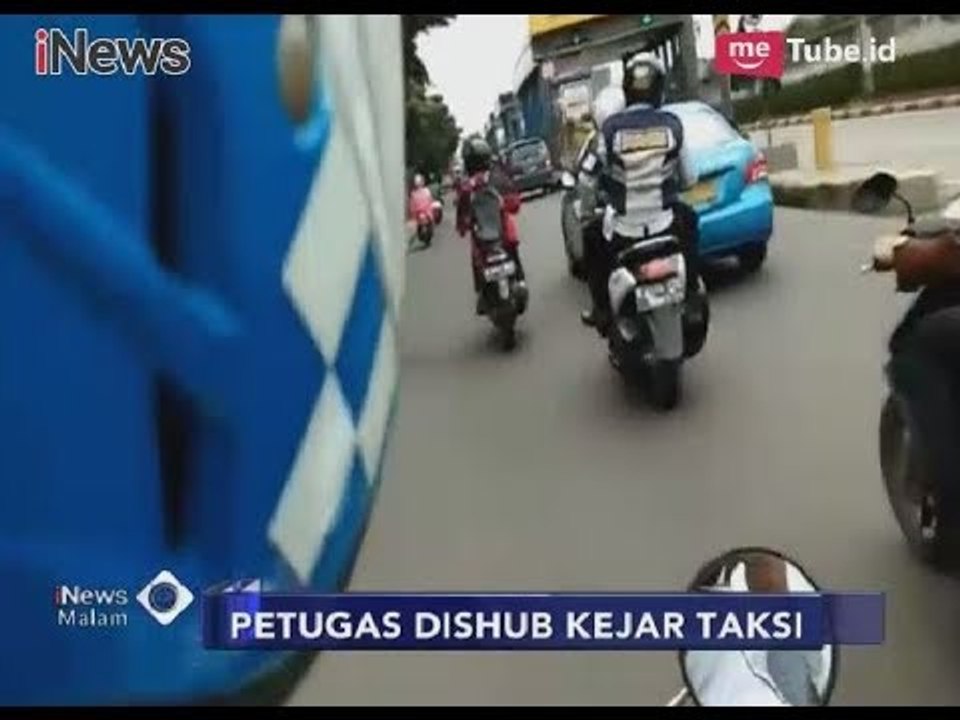 Razia Parkir, Dishub Terlibat Aksi Kejar-Kejaran Dengan Taksi - iNews Malam 11/02