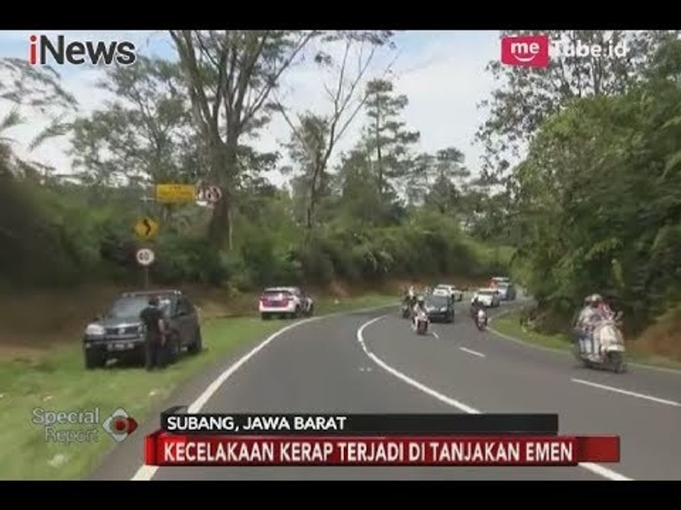 Waspada! Jalur Tengkorak Tanjakan Emen Miliki 3 Tikungan Ekstrem - Special Report 12/02