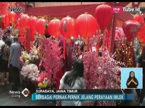 Lampion dan Angpao, Pernak-pernik yang Laris Diburu Jelang Hari Imlek - iNews Siang 12/01
