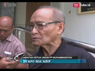 Datangi Gereja St Lidwina yang Diserang, Buya Syafii: Ini Biadab!! - iNews Pagi 12/02