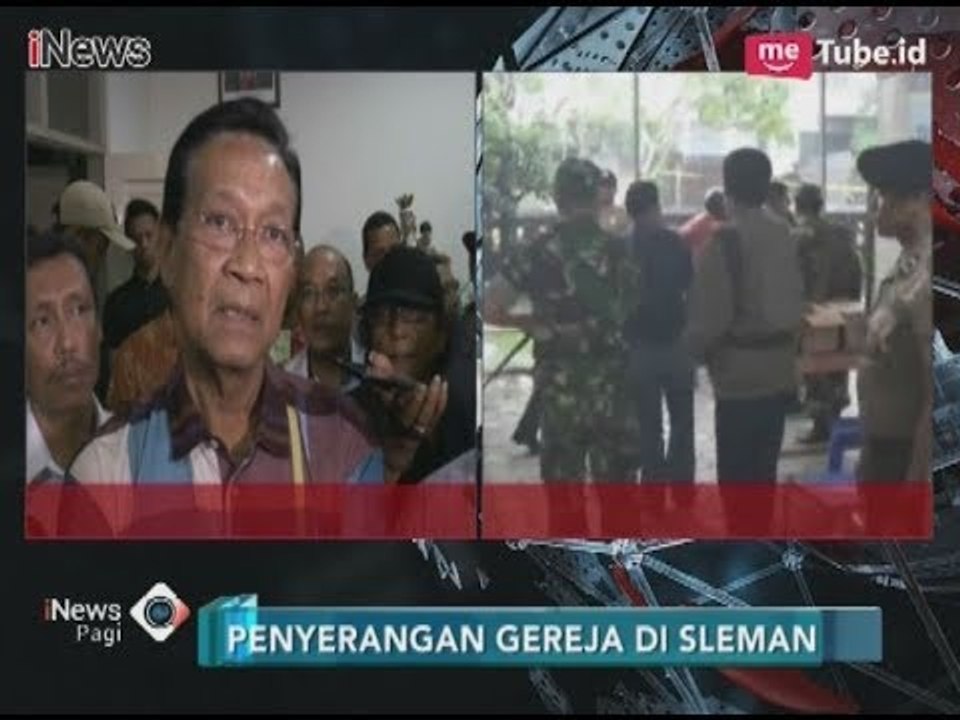 Komentar Sedih Sultan HB X, Pasca Gereja Santa Lidwina Diserang Samurai - iNews Pagi 12/02
