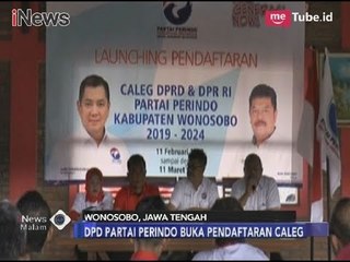 Jelang Pemilu 2019, DPD Partai Perindo Buka Pendaftaran Caleg - iNews Malam 12/02