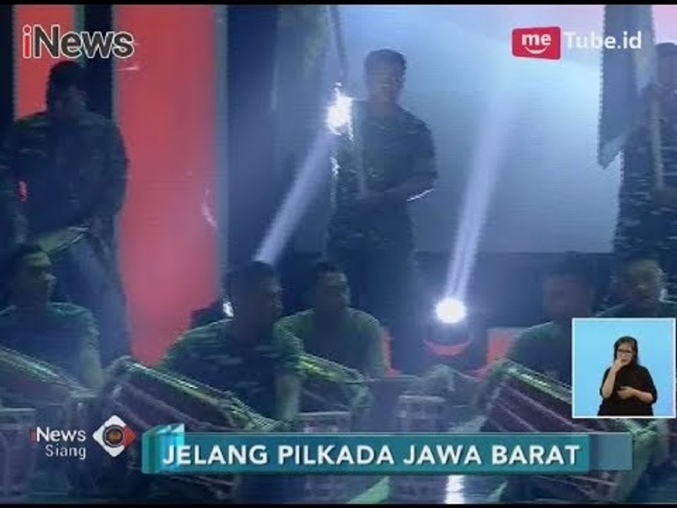 Begini Meriahnya Gladi Bersih Acara Pengundian Nomor Urut Cagub Jabar - iNews Siang 13/02