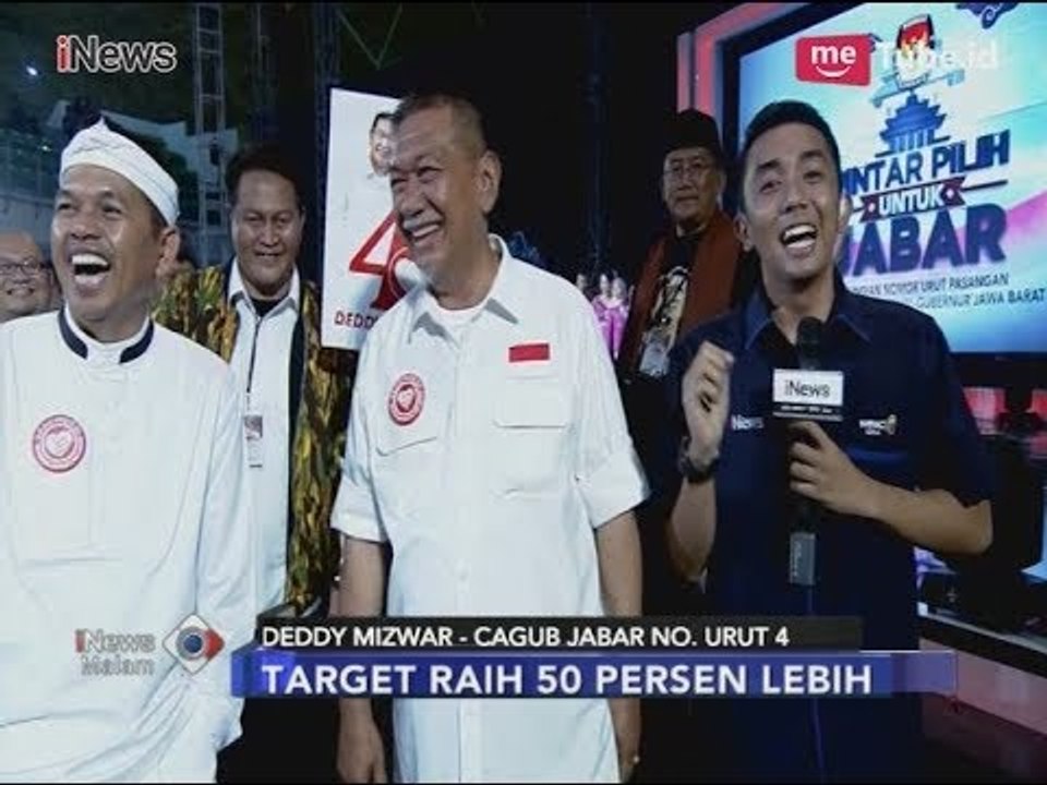 Duo DM Optimistis Salip RINDU dan Menang 50 Persen di Pilgub Jabar 2018 - iNews Malam 13/02