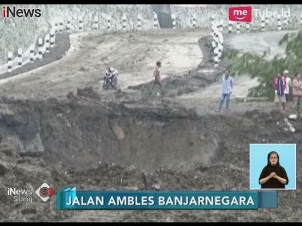 Amblas, Jalan Penghubung 2 Kecamatan di Banjarnegara Terputus - iNews Siang 14/01