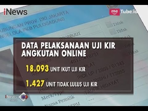 Pemprov DKI Jakarta Gelar Uji KIR untuk Kendaraan Angkutan Online - iNews Sore 14/02