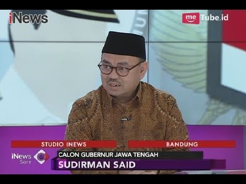 Sudirman Said, Cagub Jateng Berkomitmen Tidak Akan Tempuh Jalan Korupsi - iNews Sore 14/02