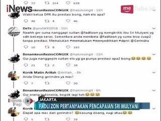 Sri Mulyani Jadi Menteri Terbaik Dunia, Begini Kata Fadli Zon di Twitter - iNews Pagi 13/02