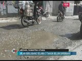 Sudah 3 Tahun, Warga Keluhkan Jalan Penghubung Kota Medan dan Binjai Rusak Parah - iNews Pagi 16/02