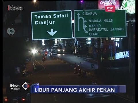 Libur Panjang Imlek, Jalur Puncak Ramai Lancar - iNews Malam 16/02