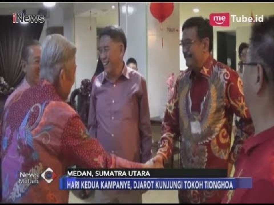 Djarot Hadiri Perayaan Imlek Bersama Tokoh Tionghoa di Medan - iNews Malam 16/02