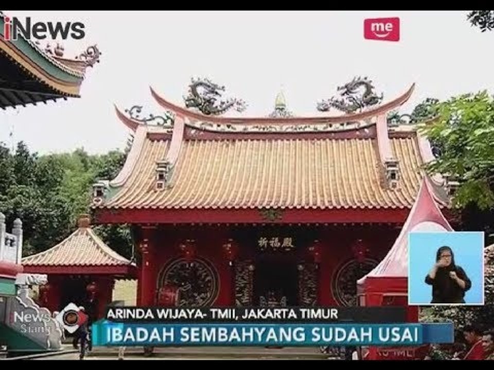 Wisatawan Kunjungi Klenteng Kong Miao yang Berada di TMII - iNews Siang 16/02