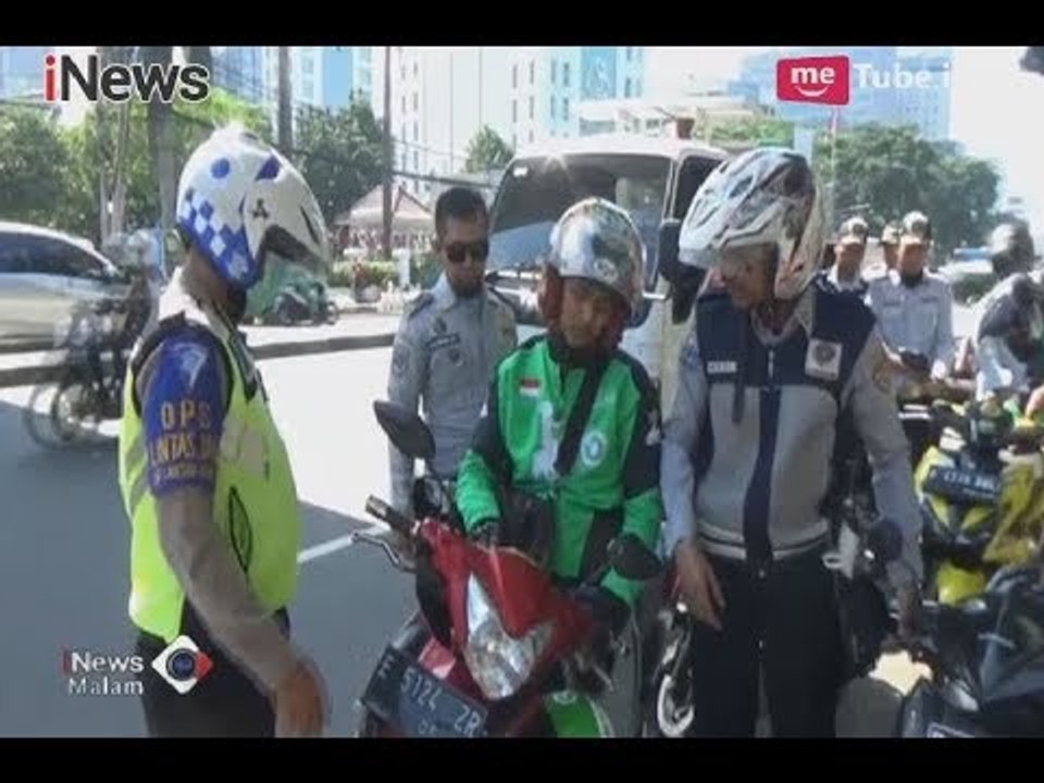 Sadar Langgar Peraturan, Pengemudi Ojol Pasrah Motor Dirazia Dishub - iNews Malam 02/03